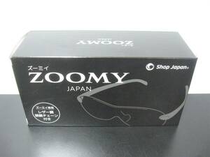 ◆送料無料◆新品◆ショップジャパン◆メガネ型拡大鏡 ズーミイ ブラックWS◆ZOOMY◆ZMY-WS03◆即決◆