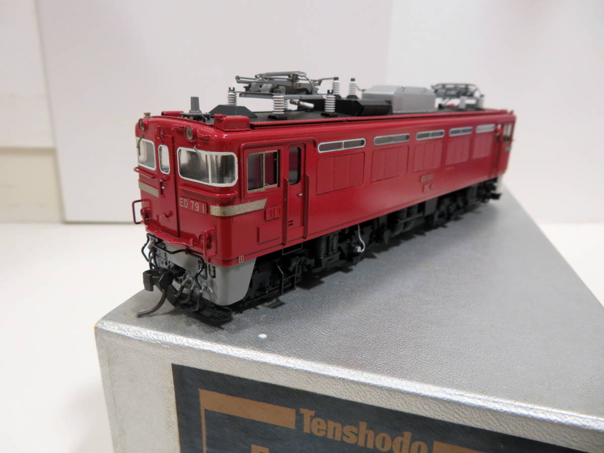 美品 天賞堂 HO ED79 3号機 カンM・フライホイール 黒ラベルHG仕様