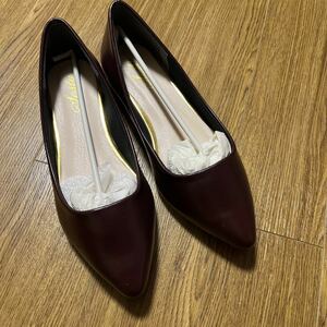 SESTO flat shoes dark brown low heel bare- shoes bita- chocolate tea color 