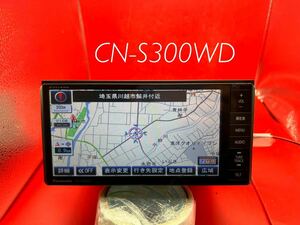 即決★パナソニックストラーダ　CN-S300WD 地デジ フルセグ Bluetooth audio Panasonic DVD SD