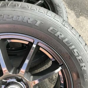 ▼シュナイダースタッグ 17x7J+38 114.3/5H 225/60R17セット エクストレイルアルファードヴェルファイアの画像6