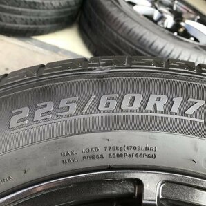 ▼シュナイダースタッグ 17x7J+38 114.3/5H 225/60R17セット エクストレイルアルファードヴェルファイアの画像7