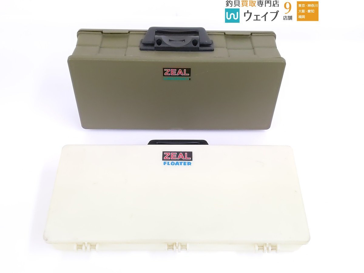 ヤフオク! -「zealフローターボックス」(タックルボックス