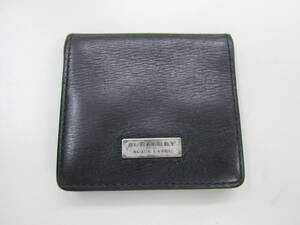 ◆ バーバリー Burberry ブラックレーベル 黒 小銭入れ コインケース / 5683SA-B