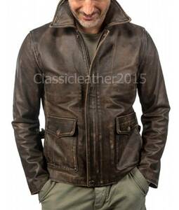  abroad limited goods postage included Indy * Jones leather jacket size all sorts high quality 4