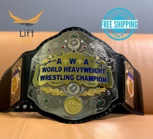  abroad limited goods postage included AWA World Heavyweight Wrestling Professional Wrestling Champion victory belt high quality replica 2