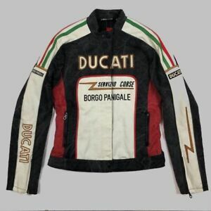 海外 高品質 送料込み ドゥカティ・コルセ　Ducati Corse　レーシング　レザージャケット サイズ各種　レプリカ　d