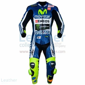 海外 高品質　送料込み　バレンティーノ・ロッシ Motogp46 M1 レザーレーシングスーツ　サイズ各種　パンチング　レプリカ カスタムb