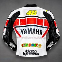 海外 高品質 送料込み バレンティーノ・ロッシ　YAMAHA 　レザー　レーシングジャケット サイズ各種　レプリカ_画像2