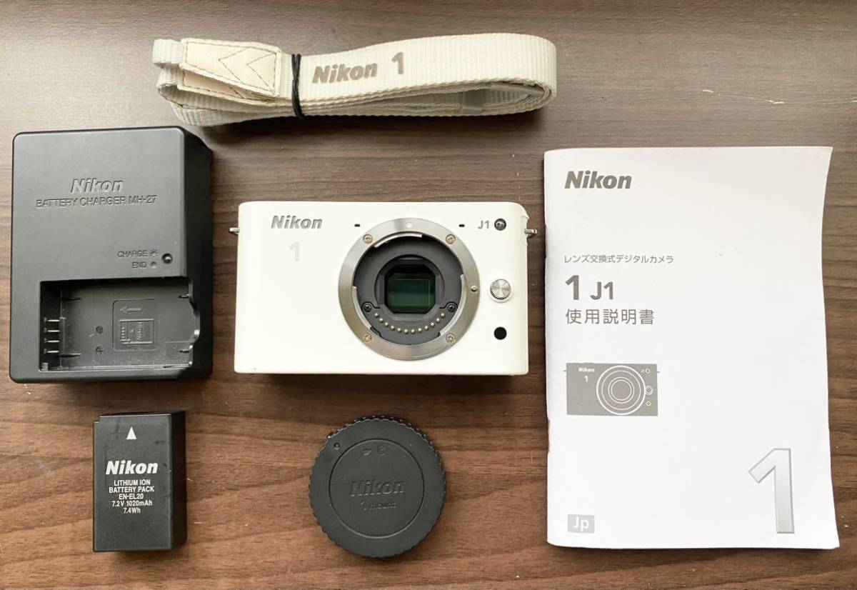 宅配便配送 ニコン 極上品◇Nikon 1 ボディ◇元箱付♪‐09 J1 ニコン