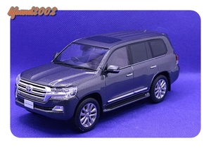 TOYOTA RAND CRUISER COLOR SAMPLE 　トヨタ　ランドクルーザー　ランクル　カラーサンプル　トヨタ自動車製　ミニカー　グレーメタリック