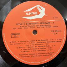 ■即決 アフリカ 民族音楽 Ritmi E Strumenti Africani VPA8256 br11025 伊オリジナル フィールド・レコーディング_画像2