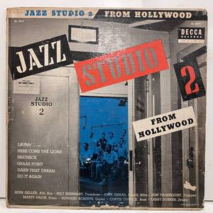 ■キズ盤難有230524即決 Herb Geller Marty Paich / Jazz Studio 2 From Hollywood オリジナル DG MONO 