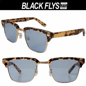 ライトブルーレンズ ブラックフライ FLY THEODORE HAVANA-BRONZE/L.BLUE サングラス BlackFlys ベッコウ柄