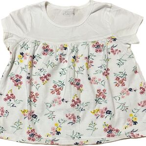 花柄Tシャツ