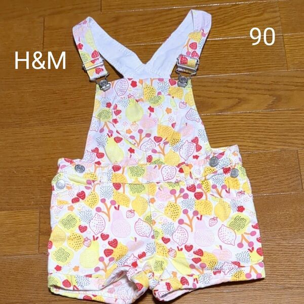 H&M　サロペット オーバーオール　90