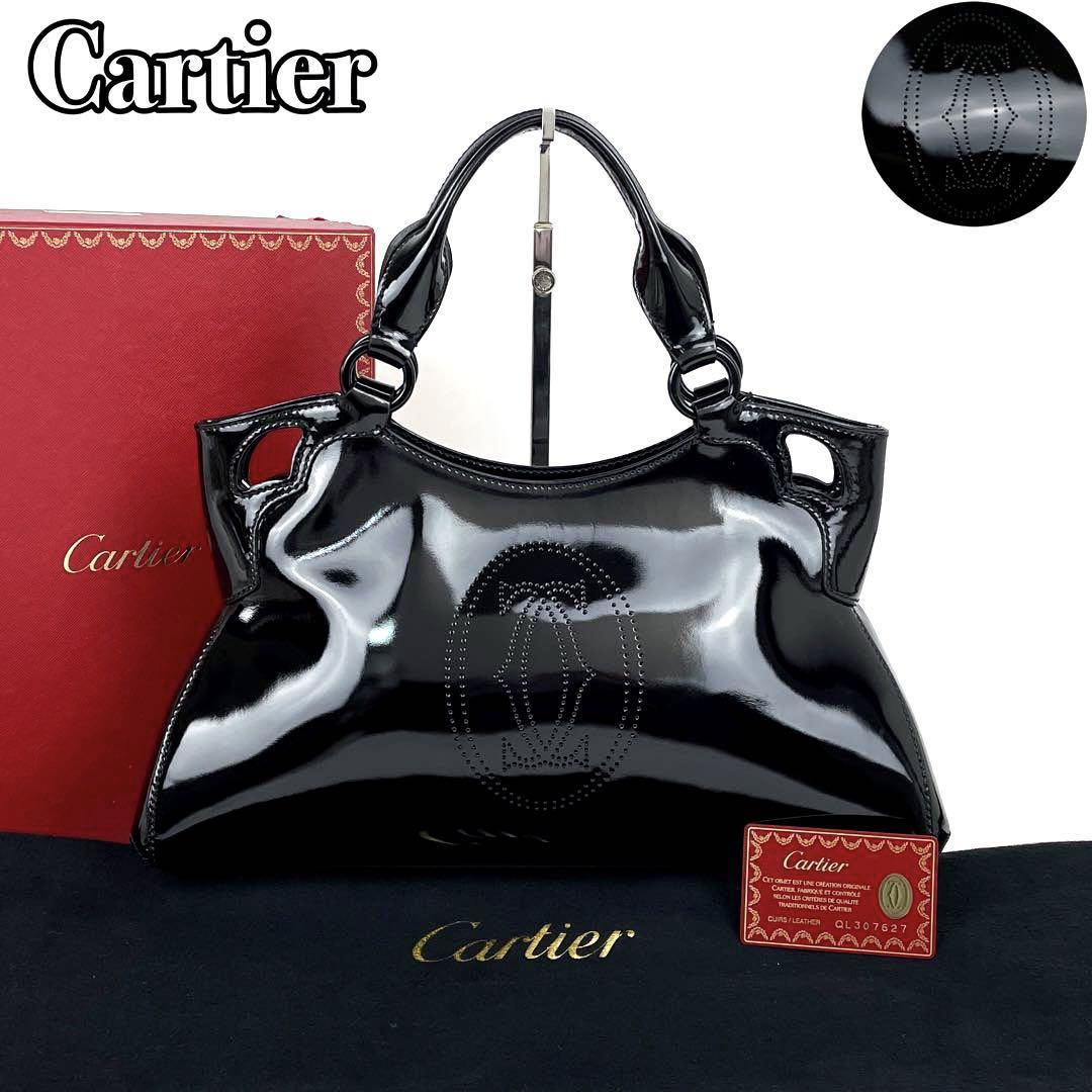 極美品】Cartier カルティエ マルチェロ マストライン ハンドバッグ ...