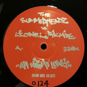 The Summer Headz vs Lionel Richie / All Night Long