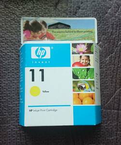 [ free shipping ] unused goods HP ink cartridge 11 yellow yellow ink-jet 