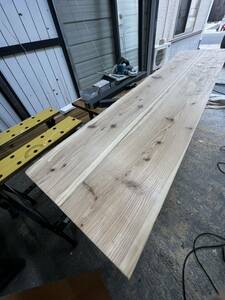 熊本出品　天然木　無垢材　居酒屋　カウンターテーブル　業務用テーブル