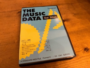 MUSIC DATA for MAC Vol.7 演歌 / GS音源対応 / MacフォーマットのMIDIファイル！