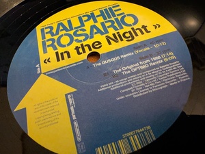 12”★Ralphi Rosario / In The Night / GusGus / Keith McIvor / ハウス・クラシック！