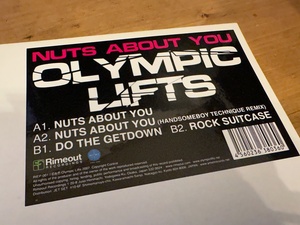 12”★Olympic Lifts / Nuts About You / アングラ！