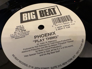 12”★Phoenix / Play Thing / ヴォーカル・ハウス・クラシック！！