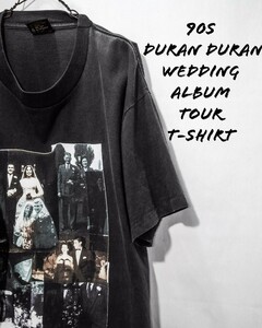 Vintage duran duran wedding album tour t-shirt 90s ディュランディュラン ウェディングアルバム ツアー Tシャツ アメリカ製 ビンテージ