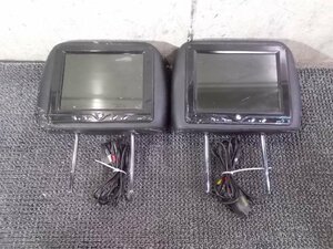 * super-discount!* after market head rest monitor rear monitor Vision left right 2 piece set HF50 Cima .. use all-purpose / 2P1-030
