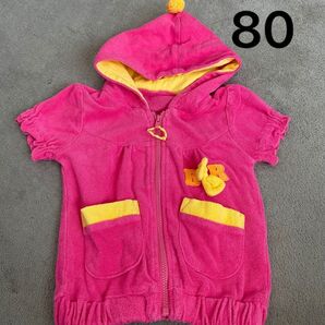 女の子 80 ピンク 半袖