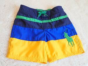 [RALPH LAUREN Ralph Lauren ] Bick Polo beautiful goods *KIDS&BABY surf pants sea bread (3/3T)3 -years old 