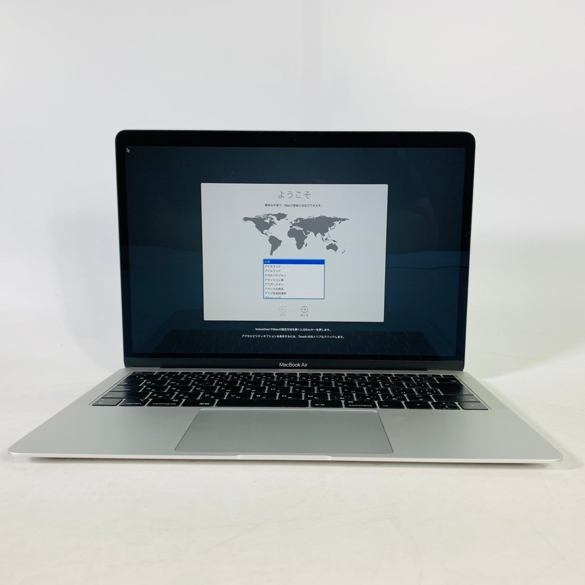 ジャンク MacBook Air Retina 13インチ (Mid 2019) Core i5 1.6GHz/8GB/SSD 256GB シルバー  MVFL2J/A - JChere雅虎拍卖代购