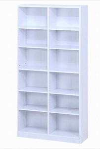 book@*CD*DVD etc. various storage . position be established high capacity storage multipurpose shelves 90-180cm white _cd