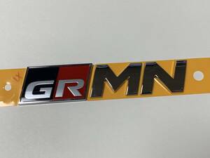 激レア！本物！トヨタ純正 GRMN リアエンブレム マークＸ GRX133　GRmn GR SPORTS TOYOTA GAZOO Racing