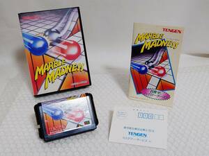  operation goods + records out of production goods TENGEN MD MARBLE MADNESS ton gen Mega Drive marble mud nes