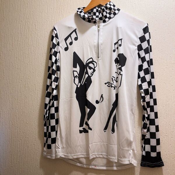 新品★ダンス&ミュージックポロシャツ★ゴルフウエア★ユニセックス★L★特別限定最終価格値下★他フリマでもセール中★現品限★人気商品