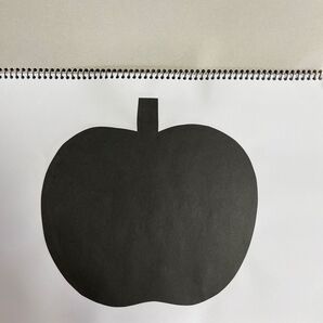 シルエットクイズ くだもの A4サイズ