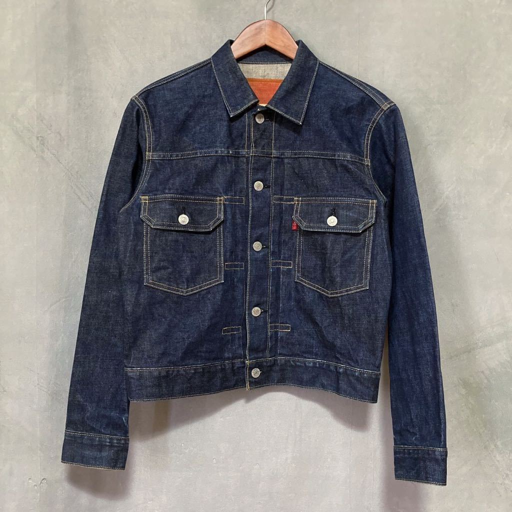 日本製 濃紺 LEVI'S リーバイス 95年製 復刻 71507XX 2nd セカンド