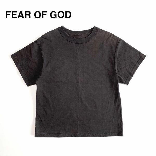 ☆フィアオブゴッド FEAR OF GOD フィフスコレクション インサイドアウト オーバーサイズ Tシャツ グレー FOG エンセンシャルズ