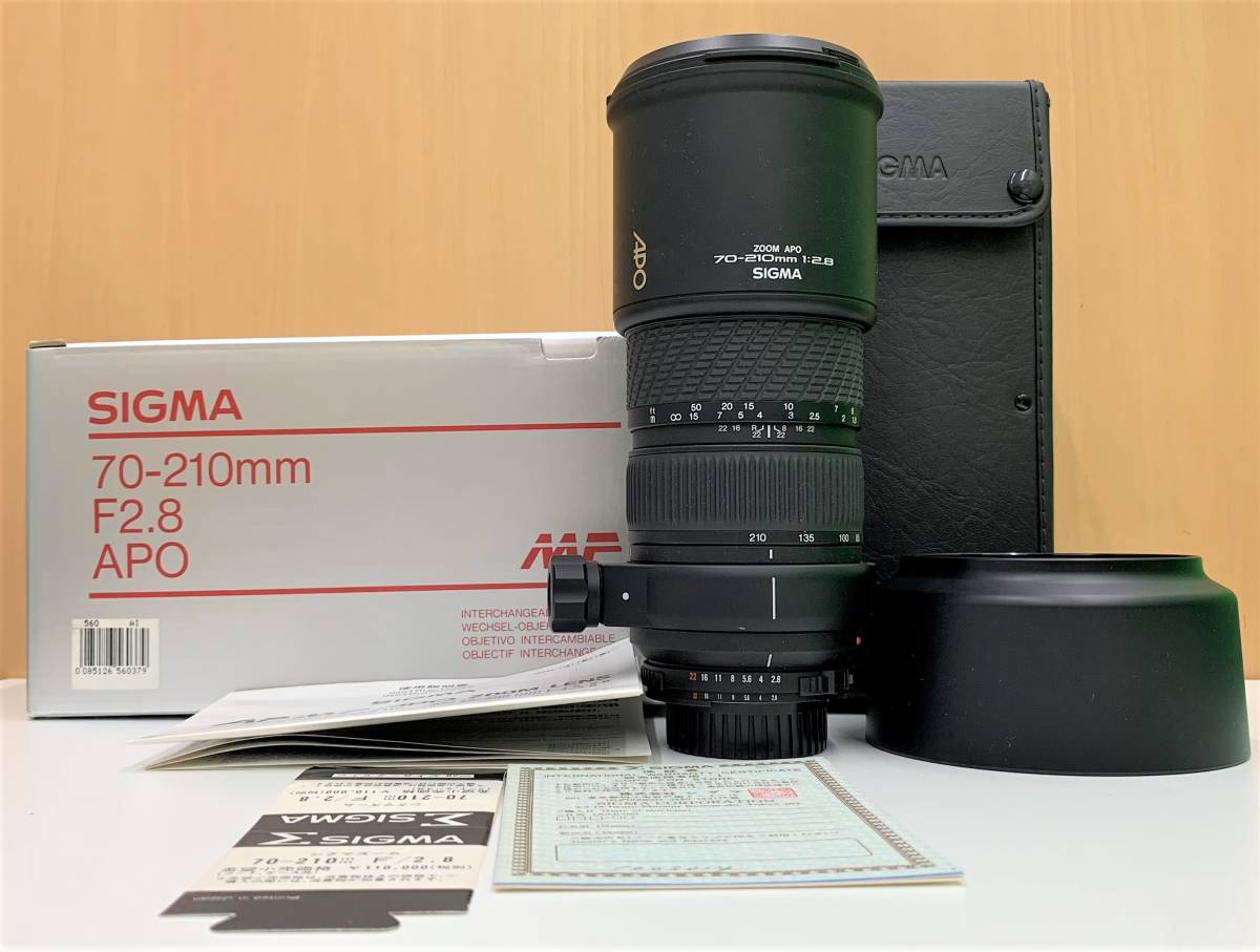 ヤフオク! -「sigma apo 70-210mm f2.8」の落札相場・落札価格