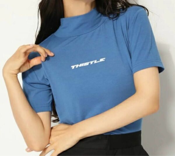 タグ付き　未使用　ラグア ジェム HIGH NECK FIT TOPS LAGUA GEM Tシャツ Mサイズ