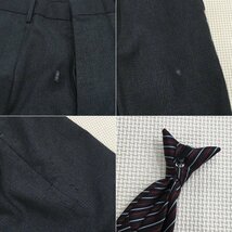 AT600-1(中古)栃木県 宇都宮市立城山中学校 男子学生服 4点セット /M/W74/W75/ブレザー/ズボン/ネクタイ/冬服/夏服/制服/学生服/卒業生品_画像7