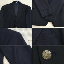 AT600-1(中古)栃木県 宇都宮市立城山中学校 男子学生服 4点セット /M/W74/W75/ブレザー/ズボン/ネクタイ/冬服/夏服/制服/学生服/卒業生品_画像3