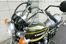 在庫あり! Zファーザー タレハン一番シボリ 27cm ゼファー CB400FOUR ZRX GSX XJR GS400 GT380 Z400FX Z400GP XJ400 絞り アップハン _画像1