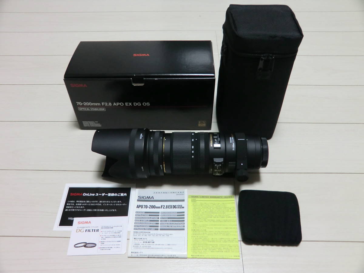 ヤフオク! -シグマ apo 70-200mm f2.8の中古品・新品・未使用品一覧