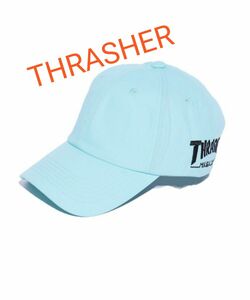 ■新品■THRASHER スラッシャー ツイル ベースボールキャップ 6パネルキャップ ユニセックス