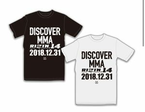 ◇RIZIN 14大会記念 ドライTシャツ黒 Lサイズ　MMA UFC 修斗　wundou 激レア ライジン