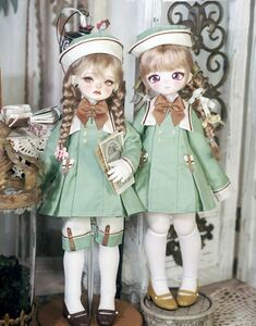 BJD doll for costume set MDD/kumako size .. all 2 kind lamp body .. doll doll Western-style clothes 