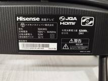 Hisense 32A30G 液晶テレビ 2022年製 NEOエンジン2K搭載/3波Wチューナー内蔵 外付けHDD対応 OS_画像6